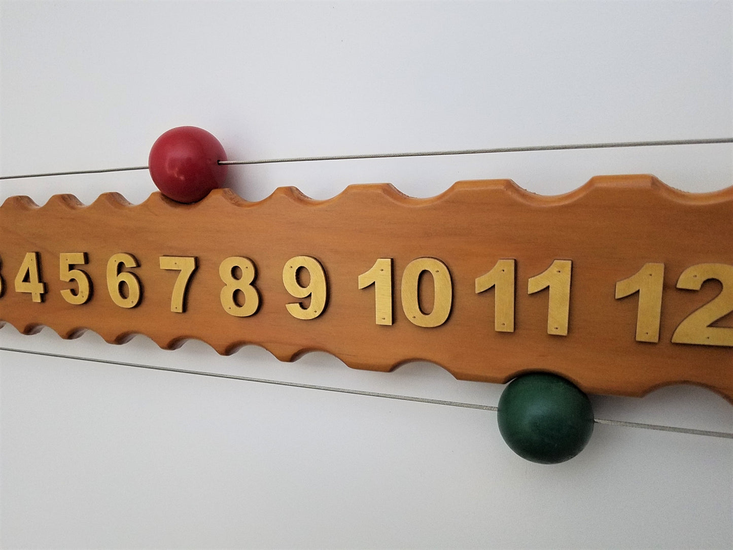 Horizontal 0-15 number Scoreboard