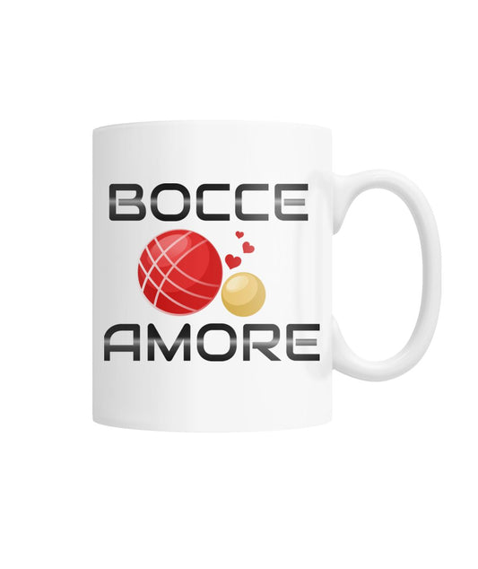 Bocce Amore Mug -white White Coffee Mug