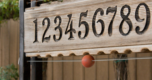 Stylish Bocce Ball Scoreboard Designs for Rustic Backyard Decor