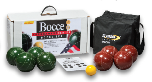 TOURNAMENT BOCCE OUTFITS (107mm Ball size) Model TB1– MADE IN THE USA