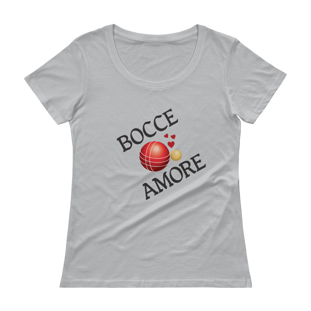 Bocce Amore Ladies' Scoopneck T-Shirt